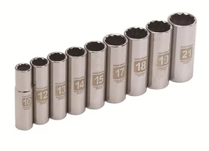 Craftsman 34568, Metric 9-PC 3/8" Drive 12 PT Socket Set - Imagen 1 de 5