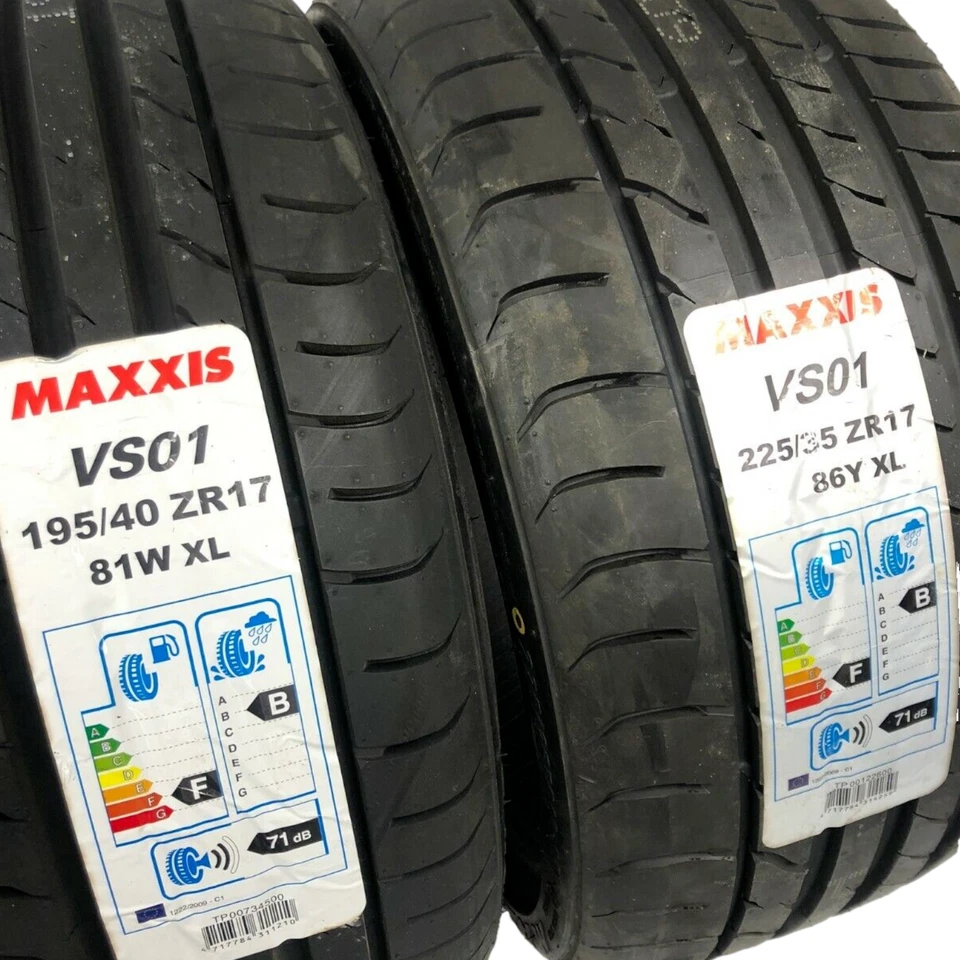 Sommerreifen Reifensatz smart fortwo 451 195 40 + 225 35 R17 Maxxis - Bild 1 von 1
