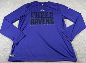 NFL Team Apparel Baltimore Ravens Long Sleeve Purple Combine Authentic XXL 2XL - Picture 1 of 8