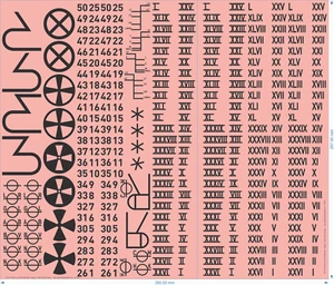 Hull Markings - Imperial - Initial Overall Listing - 1/24 - Water Decal - Picture 1 of 2