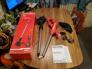 CRAFTSMAN V20 10" String Trimmer & Edger ~CMCSG915C1~ - Picture 1 of 5