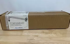 Aqua Dyne 229 145G 12 Zoll Winkelbrausearm mit Flansch in Nickel gebürstet - Bild 1 von 2