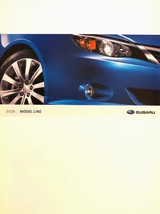 2008 SUBARU FULL MODEL RANGE—38 PAGE U.S. DEALER SALES BROCHURE—NOS - Picture 1 of 1