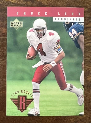 1994 Upper Deck Football Card #28 Chuck Levy RC - Image 1 of 2