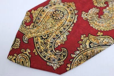 PLATINUM CARNAVAL DE VENISE  men's silk neck tie made in Italy - Image 1 of 3