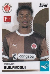 Topps Bundesliga 24/25 Officiel Sticker 2024/25 Numéro 367 st Pauli Guilavogui - Picture 1 of 1