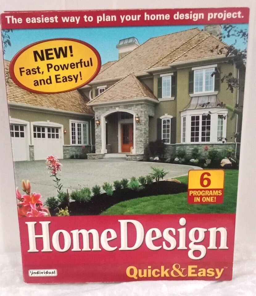 Home Design Quick & Easy Software 6 Programs In One! - Image 1 of 4