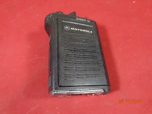 Motorola Saber 1E VHF 24 ch FIRE RESCUE Portable Radios with belt clip FREE SHIP - Picture 1 of 5