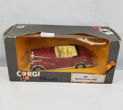 Corgi 806 Classics 1956 Mercedes 300S 1:43 Scale Die Cast Car - Image 1 of 4