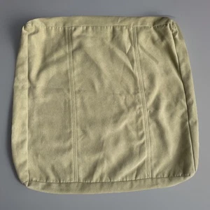 Pottery Barn Faux Suede Throw Pillow Cover Celery Green Solid Soft Retired - Picture 1 of 6