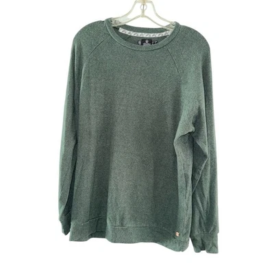 Volcom Women's Green Crewneck Pullover Sweatshirt Long Sleeve Casual oversized - Image 1 of 4