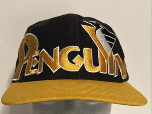 Cappello berretto snapback vintage Pittsburgh Penguins anni 90 NHL RARO - Foto 1 di 7