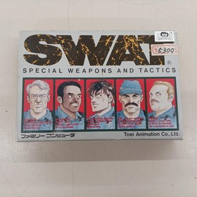 Toei Animation SWAT Famicom Game Classic Video Game Retro Collectible