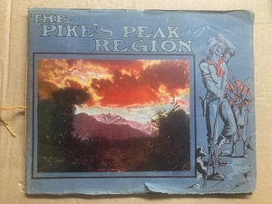 1920s? PIKES PEAK COLORADO SPRINGS REGION 25 COLOR SCENIC VIEWS SOUVENIR BOOKLET - Bild 1 von 8