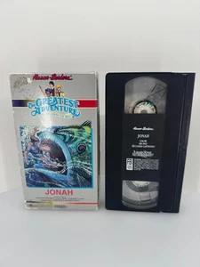 The Greatest Adventure Jonah VHS 1992 Animated Bible Story Hanna-Barbera - Foto 1 di 5