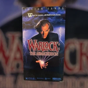 Warlock The Armageddon VHS 1993 Horror Original Release Vidmark - Picture 1 of 2