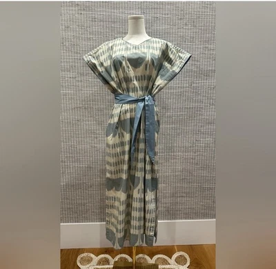 Кафтан с ремнем с принтом J. Peterman - Изображение 1 из 4