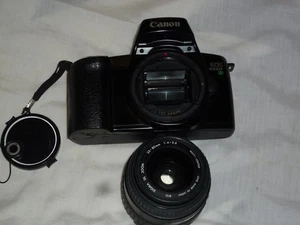 Canon EOS 1000F N 35mm SLR Film Camera W/ Sigma DL 35-80mm Lens TESTED WORKS - Picture 1 of 10