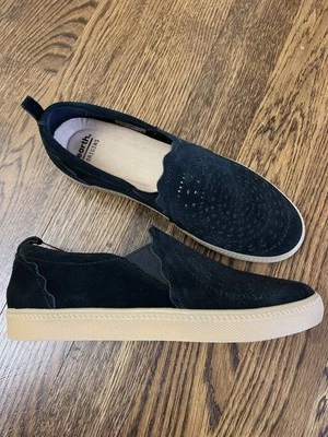 Earth Origins Mujer Gamuza Zapatilla Sin Cordones Negro Talla 8 Foto 1 de 4