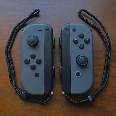 For Nintendo Switch Joy Con L & R Bluetooth Wireless Gamepad Controller w Straps - Image 1 of 4