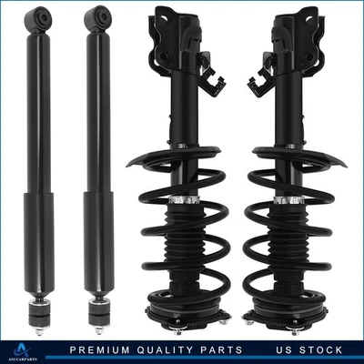 4x Quick Complete Struts Springs & Mount & Shocks For 2014-2019 Nissan Sentra Foto 1 de 4