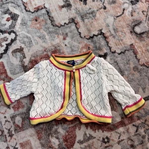 Oshkosh B'Gosh 6-9 Months Cotton Cardigan sweater. EUC - Picture 1 of 12