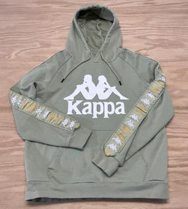 Herren Kappa Pullover Hoodie Sweatshirt passt Größe Erwachsene Small - Medium grün - Bild 1 von 17