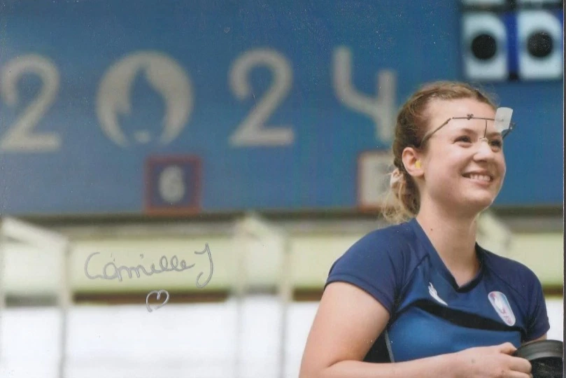 Olympia 2024 Silber * CAMILLE JEDRZEJEWSKI * Schießen * Polen - Bild 1 von 1