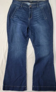 Judy Blue Los Angeles Damen Dark Denim Blau Jeans Gr. 22W 22 FLARE Stretchy - Bild 1 von 10