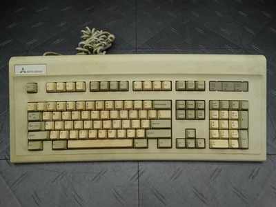 Mitsubishi Mechanical Keyboard Terminal Wired XT Connection 30290 RARE - Image 1 of 4