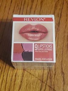 Cubo de lápiz labial súper brillante edición limitada Revlon, The Collection, 9 colores - Imagen 1 de 5