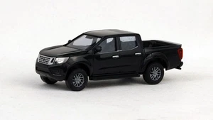 Busch Nissan Frontier/Navara Pickup - Black 1/87 HO Scale #53701 - Picture 1 of 6