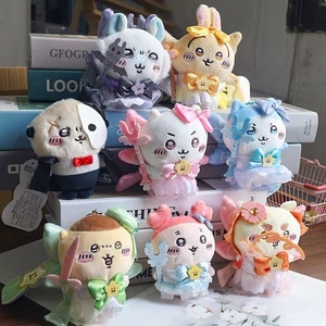 Chiikawa Hachiware Usagi Rakko 10 cm/4 Zoll Cartoon Plüschpuppe Schlüsselanhänger Spielzeug NEU Geschenk - Bild 1 von 42