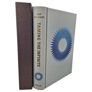 Folio Society TAMING THE INFINITE Mathematics por Ian Stewart 2012 HC Slipcase Reino Unido - Imagen 1 de 18
