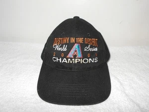 2001 Vintage Headmaster MLB Arizona Diamondbacks World Series Champions Ball Cap Mütze - Bild 1 von 3