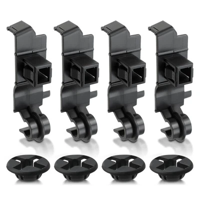 4Set Hood Prop Rod Clamp Clip Bracket Fastener for Toyota Corolla 53452-02060 US - Image 1 of 4