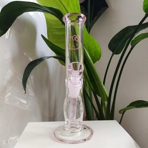 10'' Thick Cute Pink KT Glass Bong Smoking Water Pipe Hookah Bubber Kitty Beaker - Imagen 1 de 5