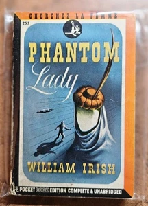 PHANTOM LADY by William Irish - 1945 Pocket Book 253 - Bild 1 von 8