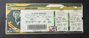 Boleto de colección 2000 Premier League Derby County vs Watford 1/3/00 - Imagen 1 de 2