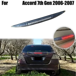 1X Luz Trasera Transparente 3RD Montaje Alto Lámpara de Freno Trasera Para Accord 2006-2007 - Imagen 1 de 16