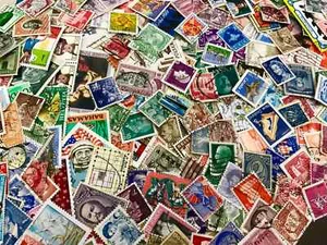 Estampillas vintage de todo el mundo - ¡SIN DUPLICADOS! Usado, fuera de papel. Amplia variedad - Imagen 1 de 3