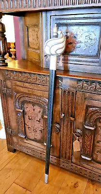A Vintage Full Size Hand Made Mixed Material Sheathed Sword Theatre Prop - Image 1 of 4