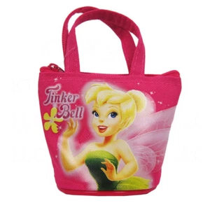 New Tinkerbell Tinker Bell Fashion Hot Pink Mini Hand Bag Coin Bag Purse For Kid - Picture 1 of 1