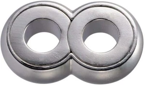 Hanayama HUZZLE Puzzle "Cast Infinity" Difficulty level 6 (out of 6 levels) - Picture 1 of 3