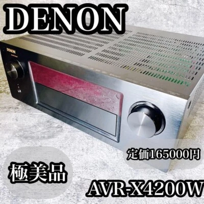 USED  Denon AVR-X4200W IN-Command 7.2ch AV Receiver 　Extremely beautiful item - Image 1 of 4