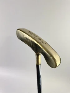 Brass Blade Golf Putter Trident TR-500 Two Way 34.5” Steel /New Grip /4665 - Picture 1 of 12
