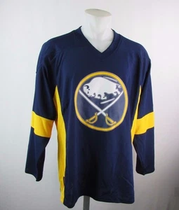 Buffalo Sabres Men's XL Long Sleeve Navy Practice Jersey - Picture 1 of 8
