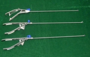 Laparoskopischer Nadelhalter selbstfahrend gerade gebogen links TC 5 mm Instrument CE - Bild 1 von 12