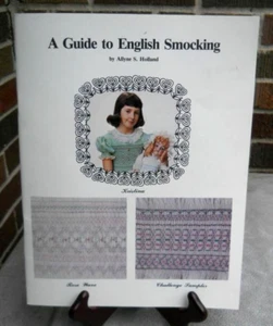 Allyne S. Holland Guide to English Smocking Vintage Book  - Picture 1 of 3