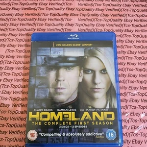 Homeland The Complete First Season BluRay (2012) Claire Danes - Picture 1 of 1
